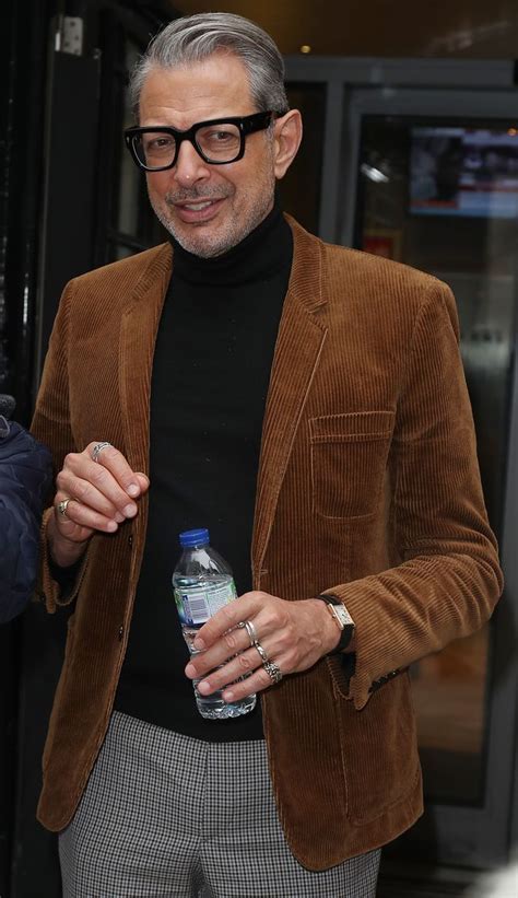 jeff goldblum gucci sweater|Jeff Goldblum black suit.